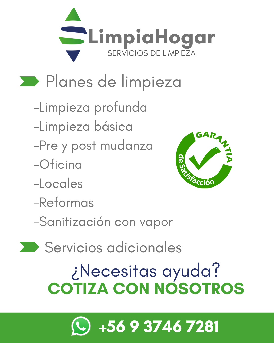 Servicio de limpieza