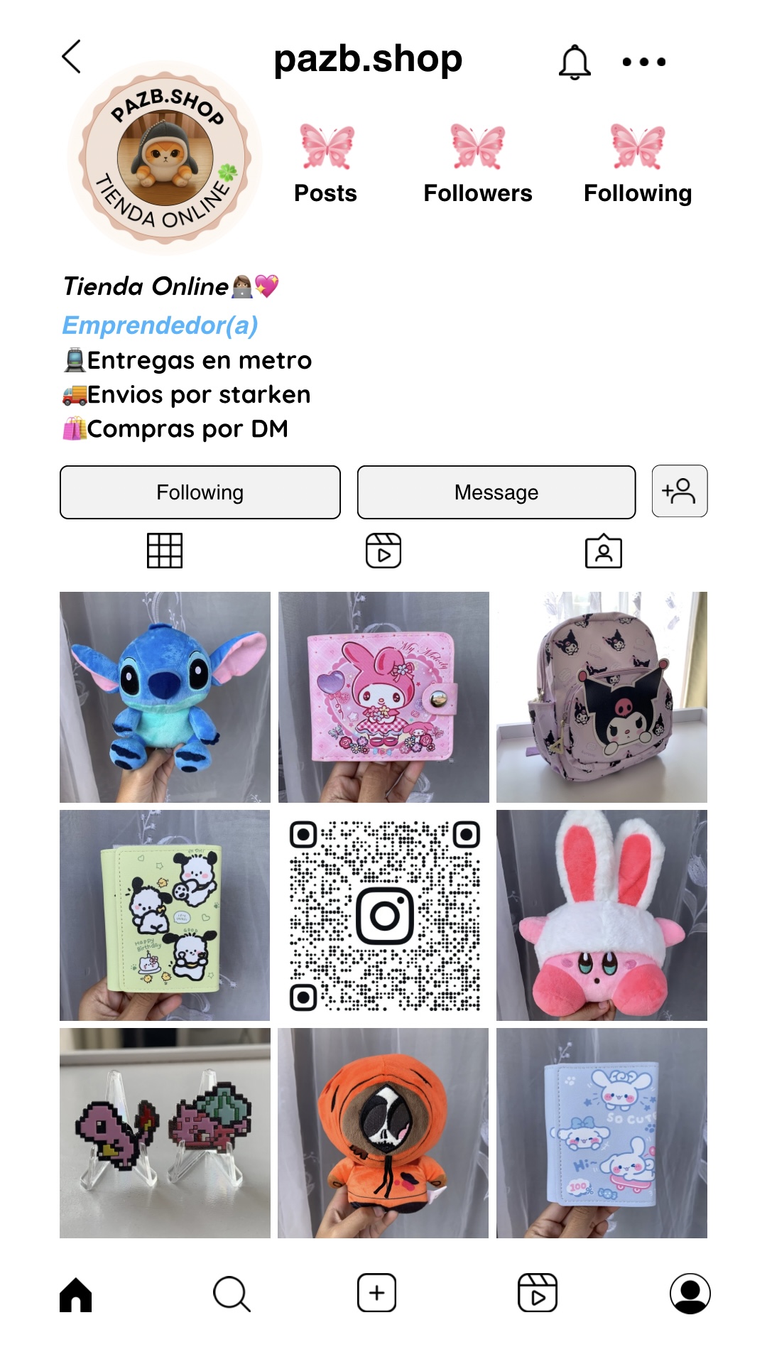 Instagram Grid in Black and White Tan Simple and Minimal Style.jpeg