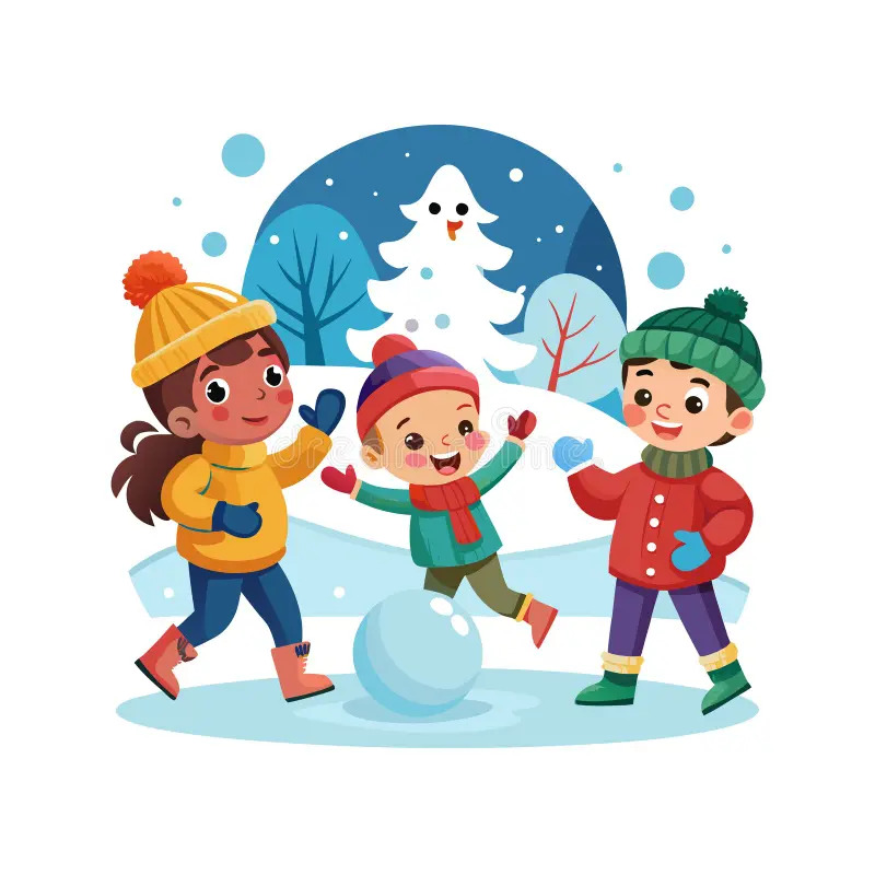 Niños frio